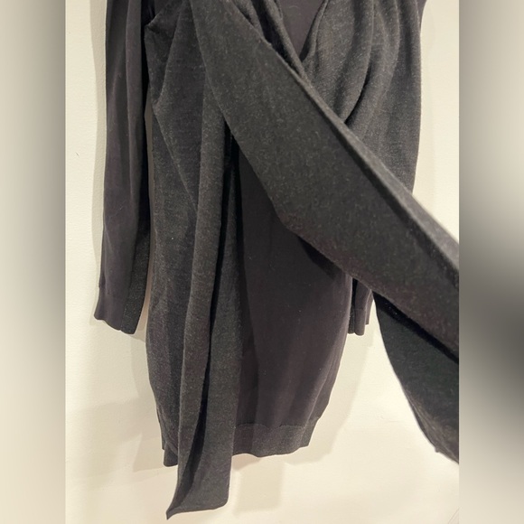NWT All Saints Drina wrap sexy wool Dress - Picture 10 of 15